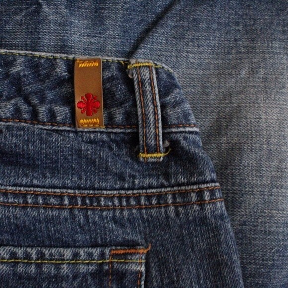 Blue Asphalt Low Rise Boot Cut Women's Jeans - Picture 7 of 8